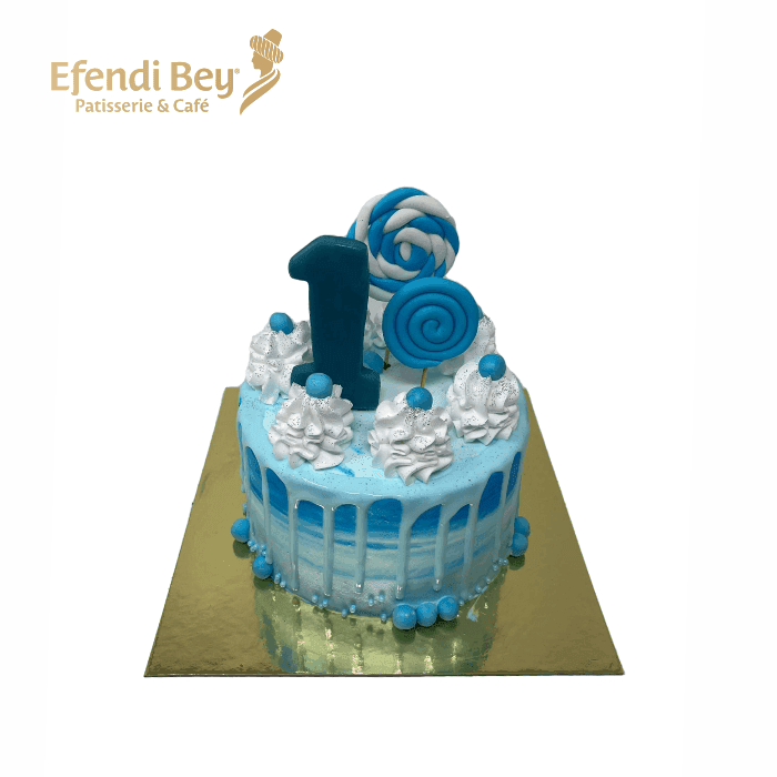 1 Jahr Dripcake Lollipop