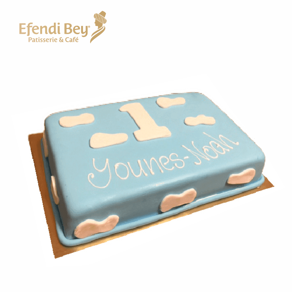 1 Jahr Torte Wolke