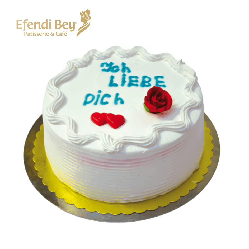 Ich liebe dich Torte