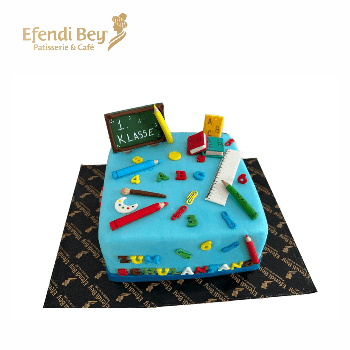 Schultüten-Torte für den perfekten Schulanfang
